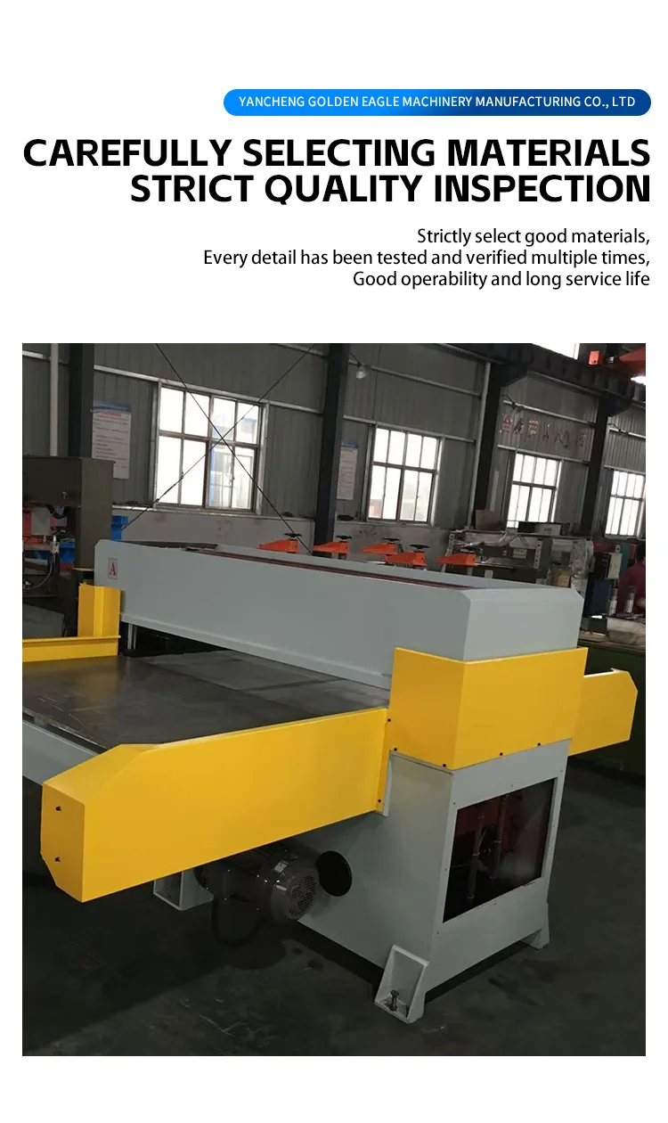 Automatic Carpet Cutting Machine 100 Ton Belt Type - Product Detail