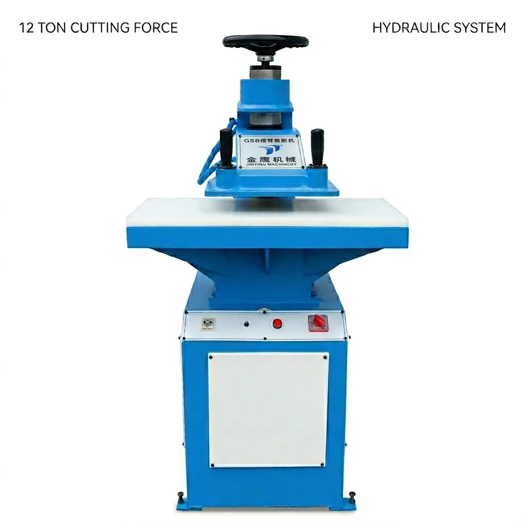 Manual Hydraulic Swing Arm Die Cutting Machine 12 Ton - Product Detail
