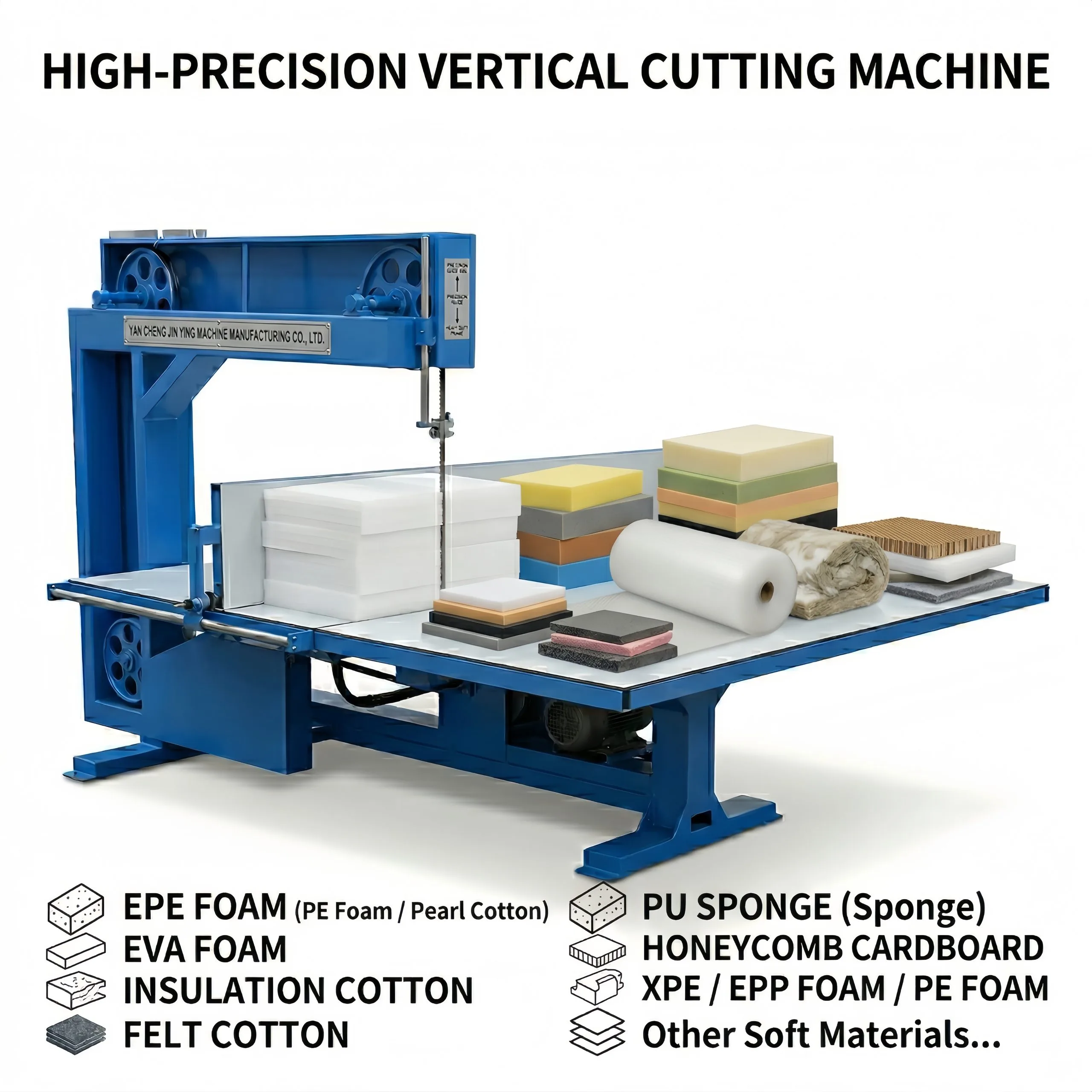 Vertical Honeycomb Cardboard Cutting Machine (GEA-V1400) - Product Detail