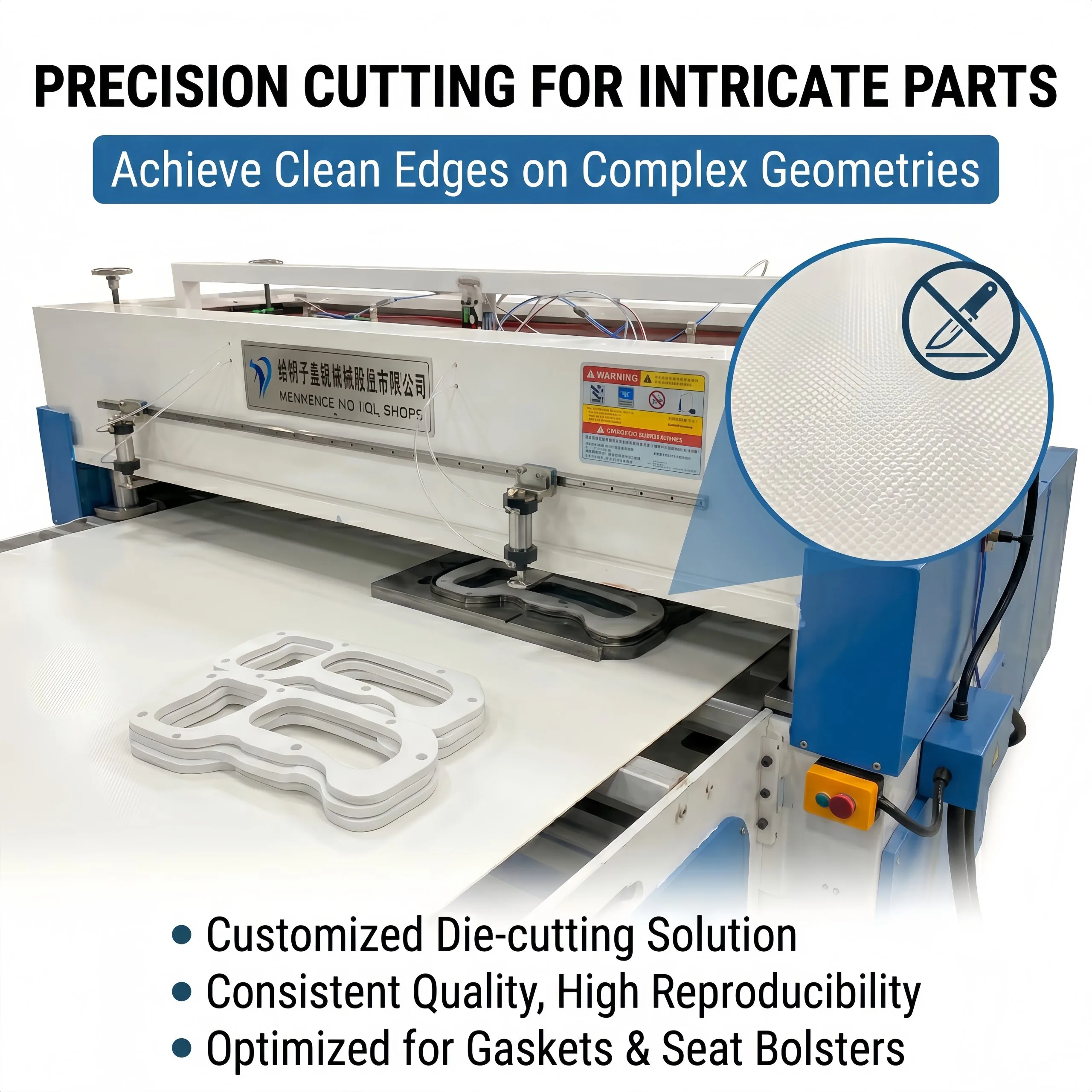 Automatic Sheet Feeding Die Cutting Press 40 Ton (GEA-T400) - Product Detail