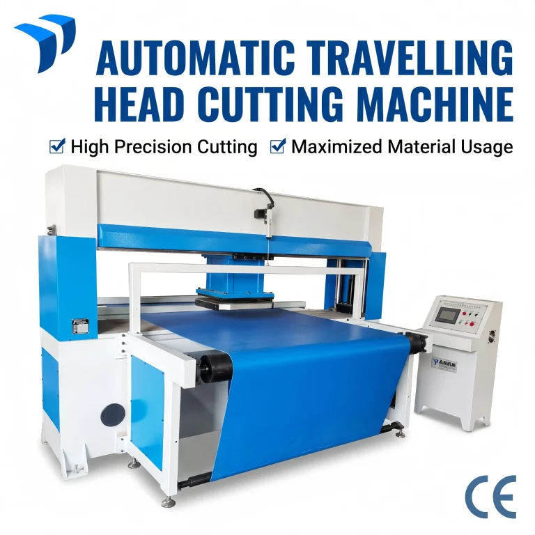 Travelling Head Clicker Press Cutting Machine (GEA-T350) - Product Detail
