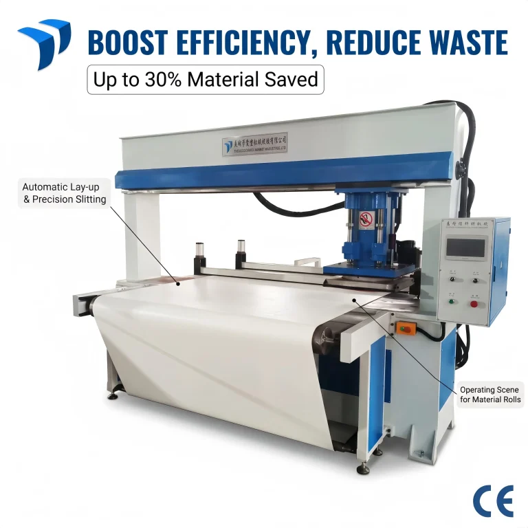Travelling Head Clicker Press Cutting Machine (GEA-T350) - Product Detail
